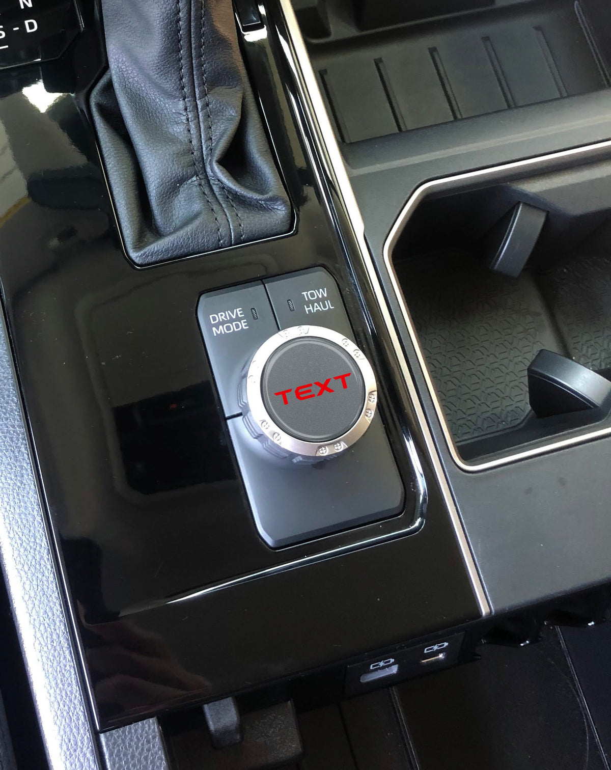 Tufskinz Drive Mode Selector Dial Badge | 2022+ Tundra / 2023+ Sequoia