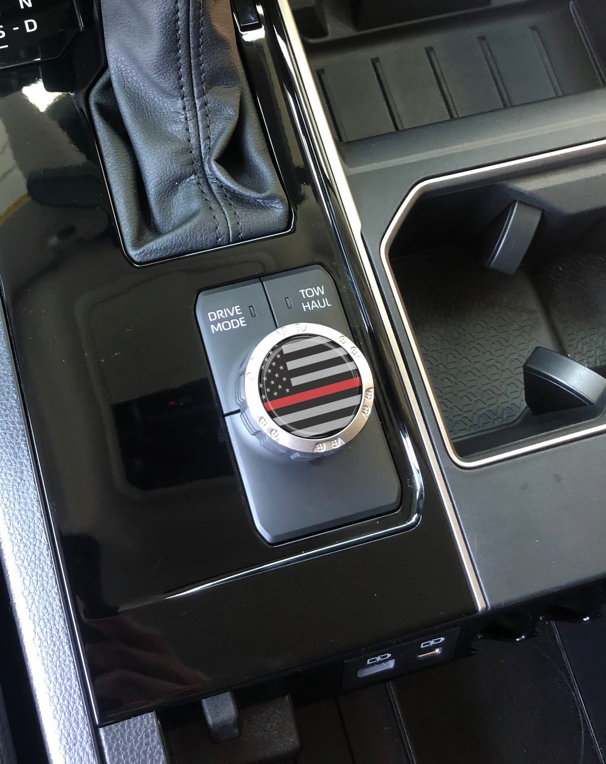 Tufskinz Drive Mode Selector Dial Badge | 2022+ Tundra / 2023+ Sequoia