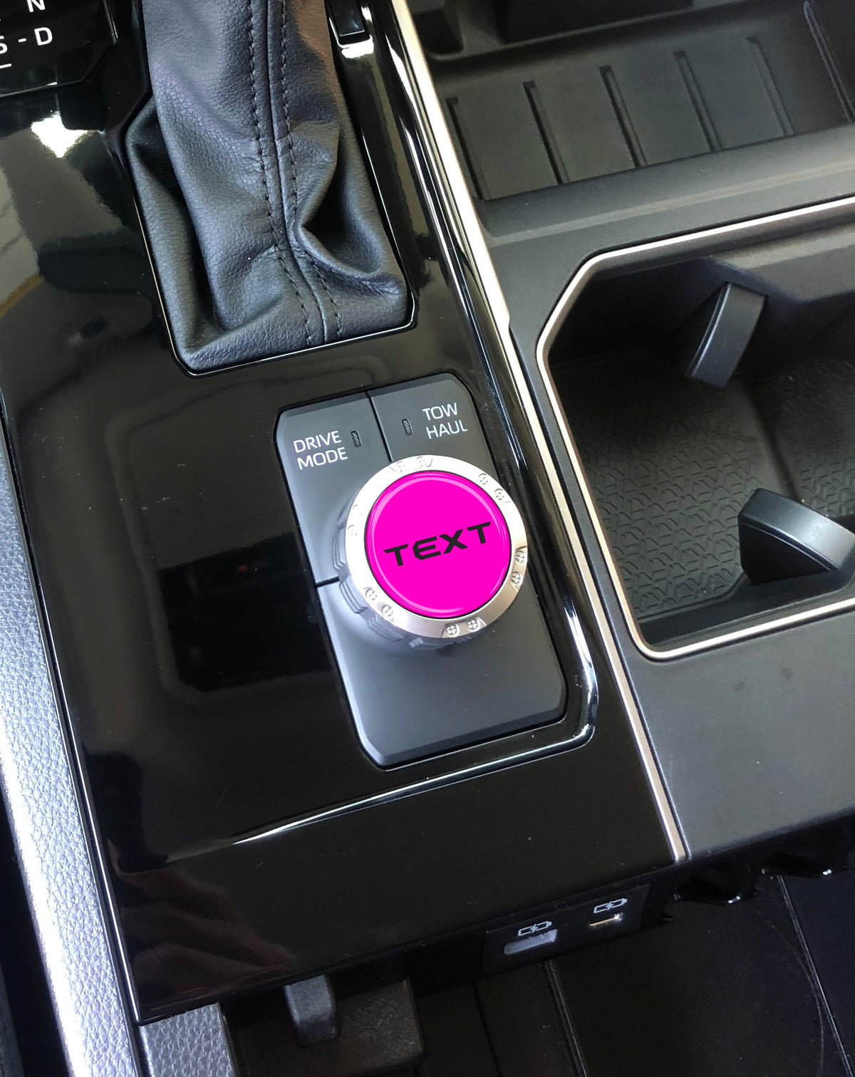Tufskinz Drive Mode Selector Dial Badge | 2022+ Tundra / 2023+ Sequoia