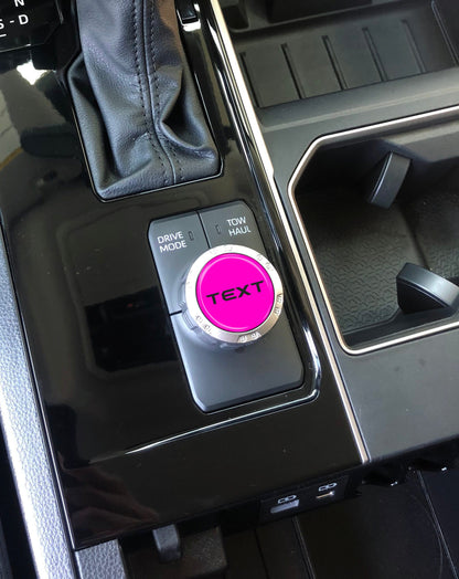 Tufskinz Drive Mode Selector Dial Badge | 2022+ Tundra / 2023+ Sequoia