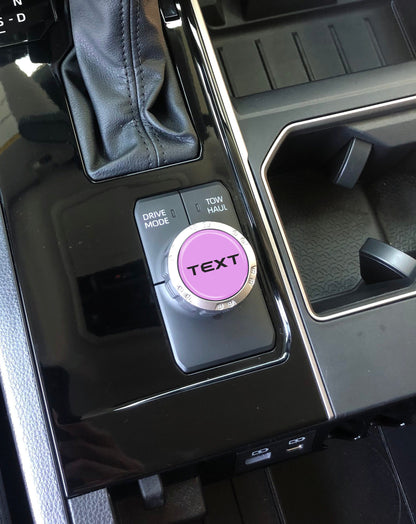Tufskinz Drive Mode Selector Dial Badge | 2022+ Tundra / 2023+ Sequoia