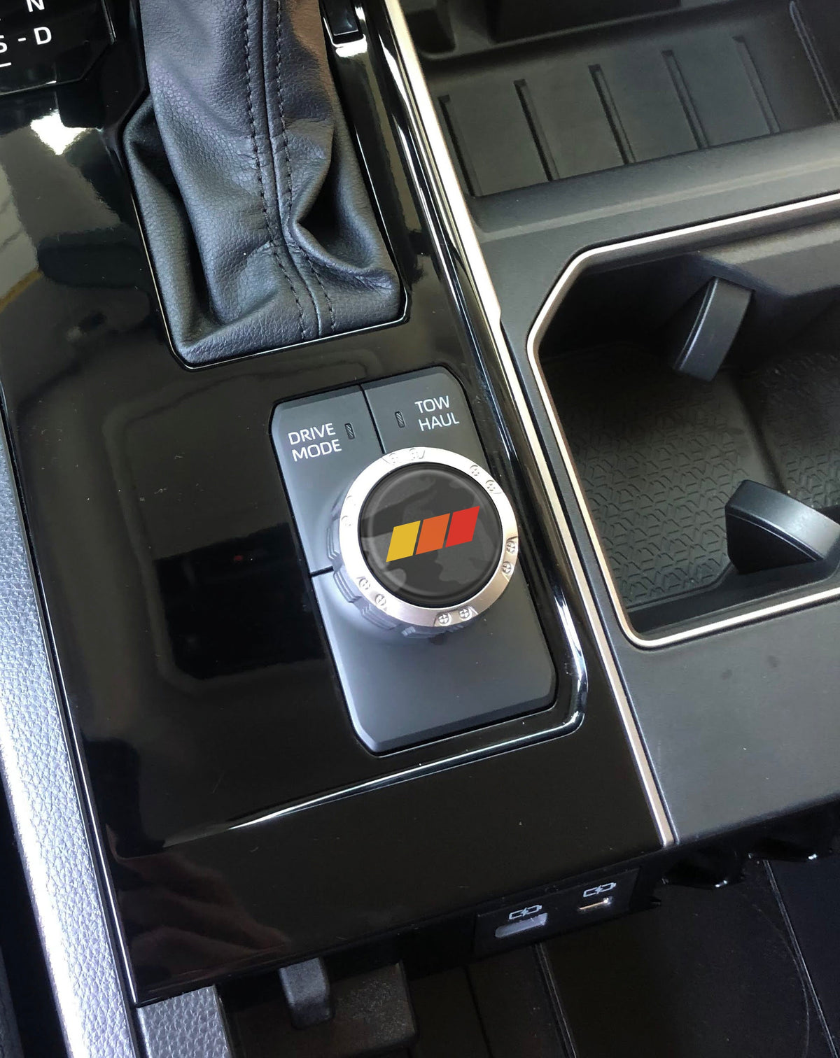 Tufskinz Drive Mode Selector Dial Badge | 2022+ Tundra / 2023+ Sequoia
