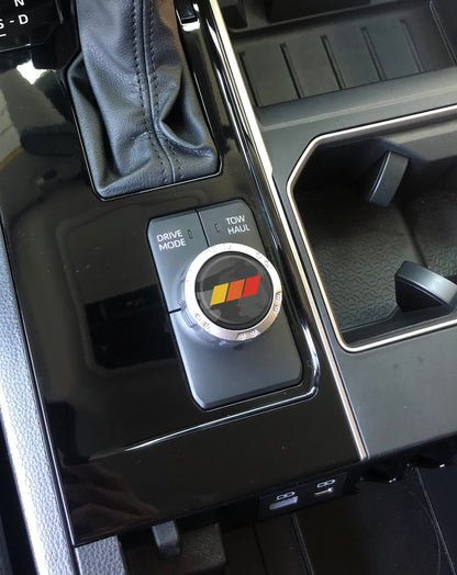 Tufskinz Drive Mode Selector Dial Badge | 2022+ Tundra / 2023+ Sequoia