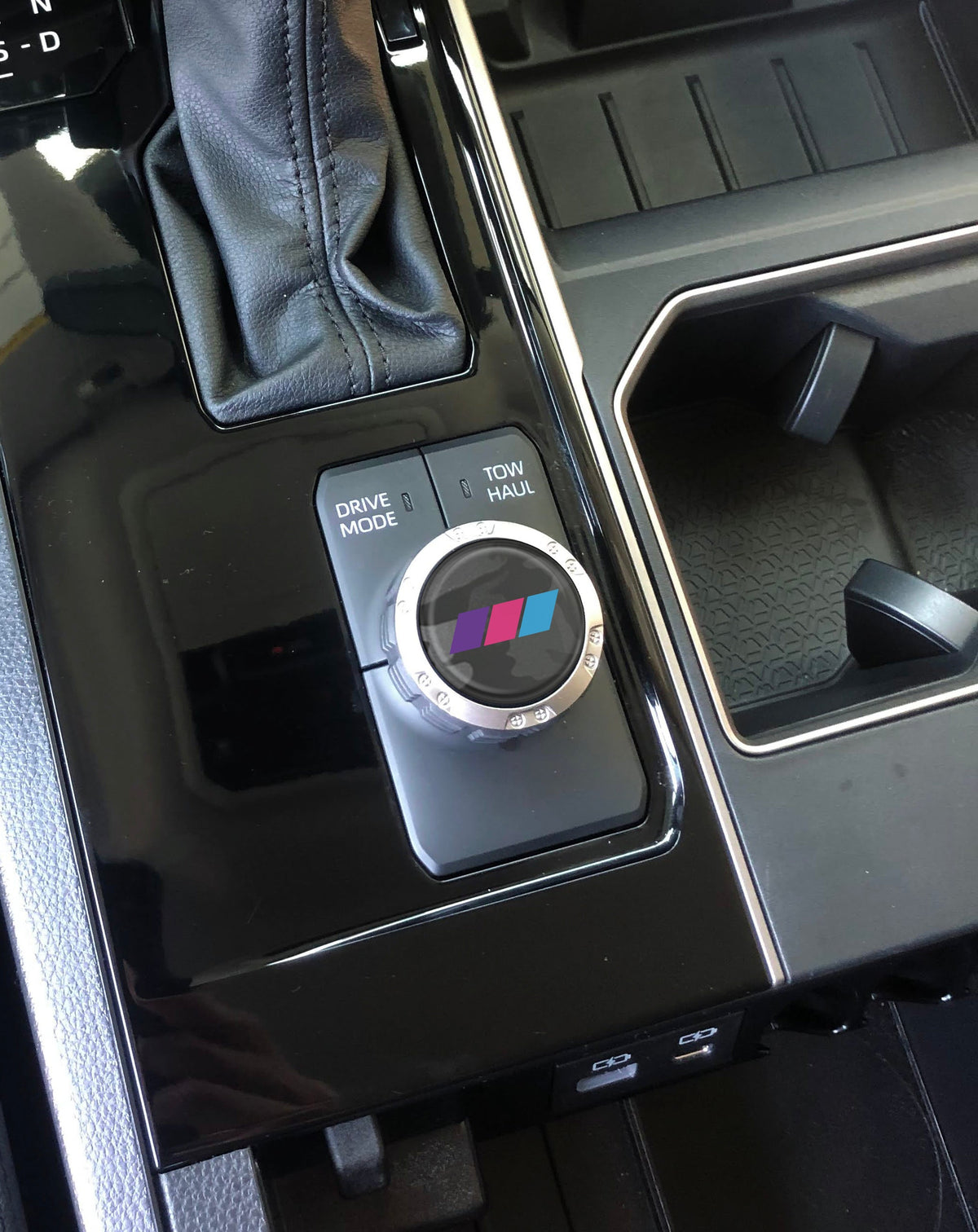 Tufskinz Drive Mode Selector Dial Badge | 2022+ Tundra / 2023+ Sequoia