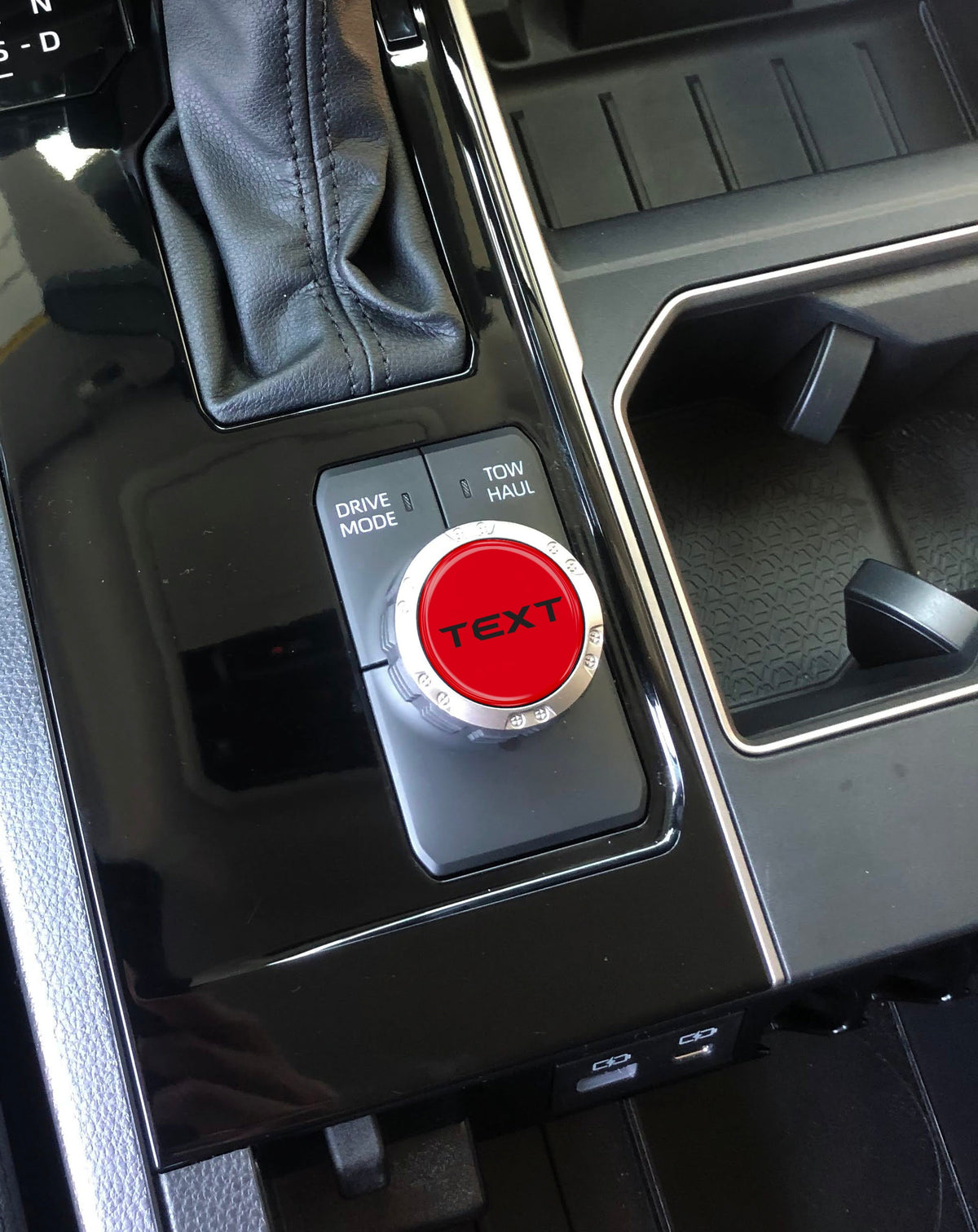 Tufskinz Drive Mode Selector Dial Badge | 2022+ Tundra / 2023+ Sequoia