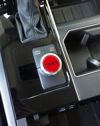 Tufskinz Drive Mode Selector Dial Badge | 2022+ Tundra / 2023+ Sequoia