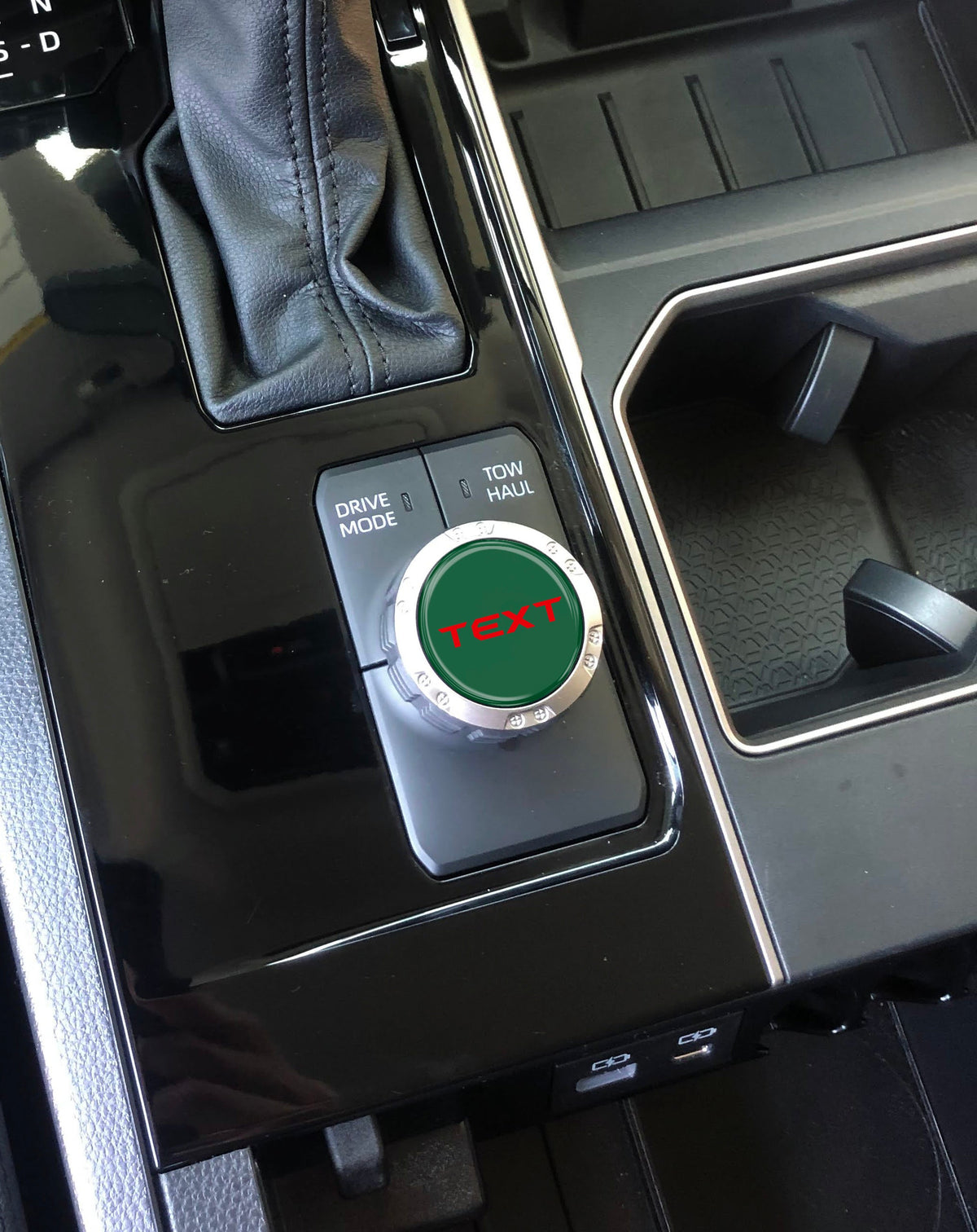 Tufskinz Drive Mode Selector Dial Badge | 2022+ Tundra / 2023+ Sequoia