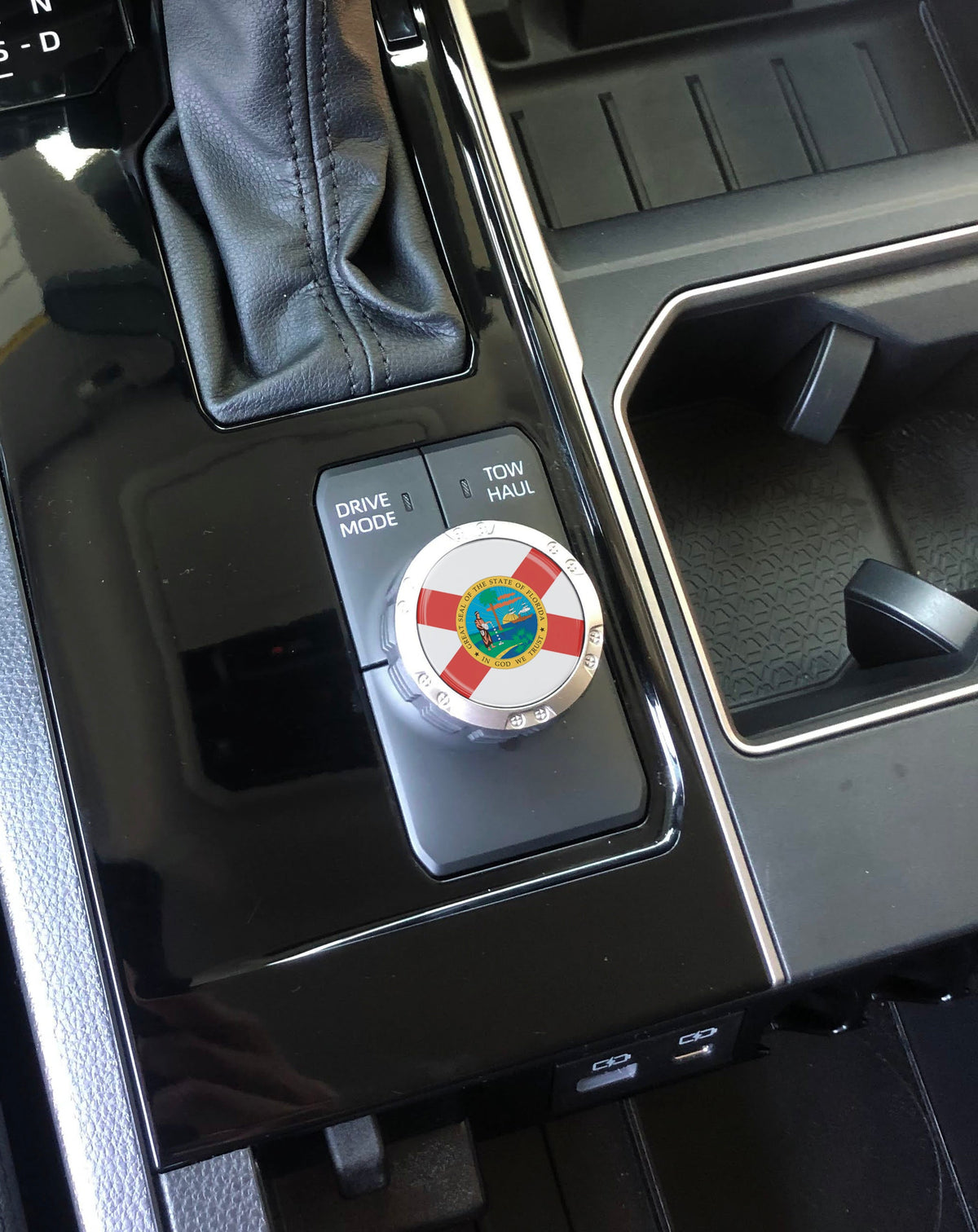 Tufskinz Drive Mode Selector Dial Badge | 2022+ Tundra / 2023+ Sequoia
