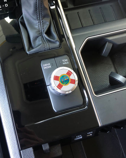 Tufskinz Drive Mode Selector Dial Badge | 2022+ Tundra / 2023+ Sequoia