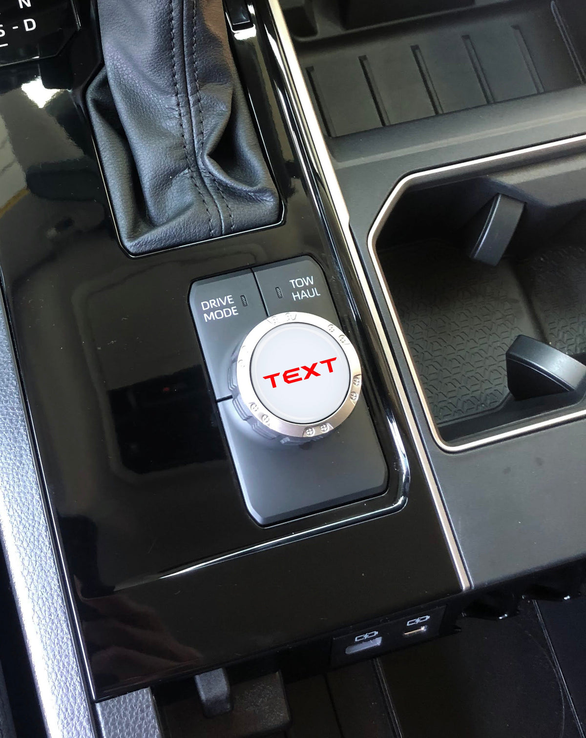 Tufskinz Drive Mode Selector Dial Badge | 2022+ Tundra / 2023+ Sequoia
