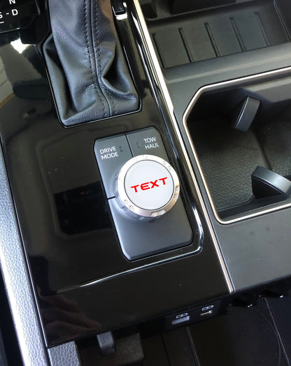 Tufskinz Drive Mode Selector Dial Badge | 2022+ Tundra / 2023+ Sequoia