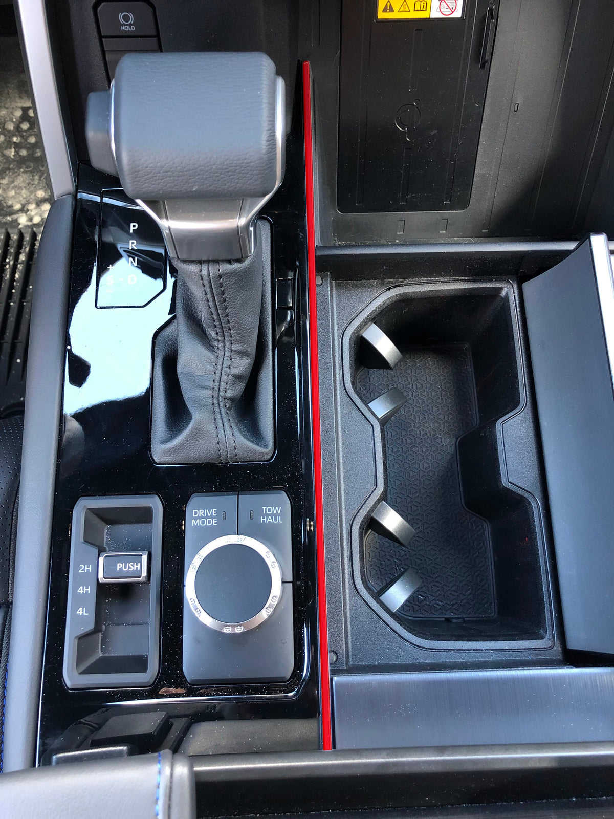 Tufskinz Center Console Thin Line Accent Trim | 2022+ Tundra / 2023+ Sequoia