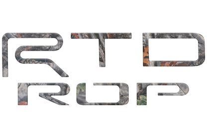 Tufskinz TRD Pro Tailgate Letter Inserts | 2022+ Tundra