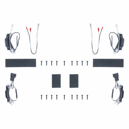 Kicker Plug & Play 6 Speaker Bundle (6.75" Rear Door Speakers) | '16 - '23 Tacoma