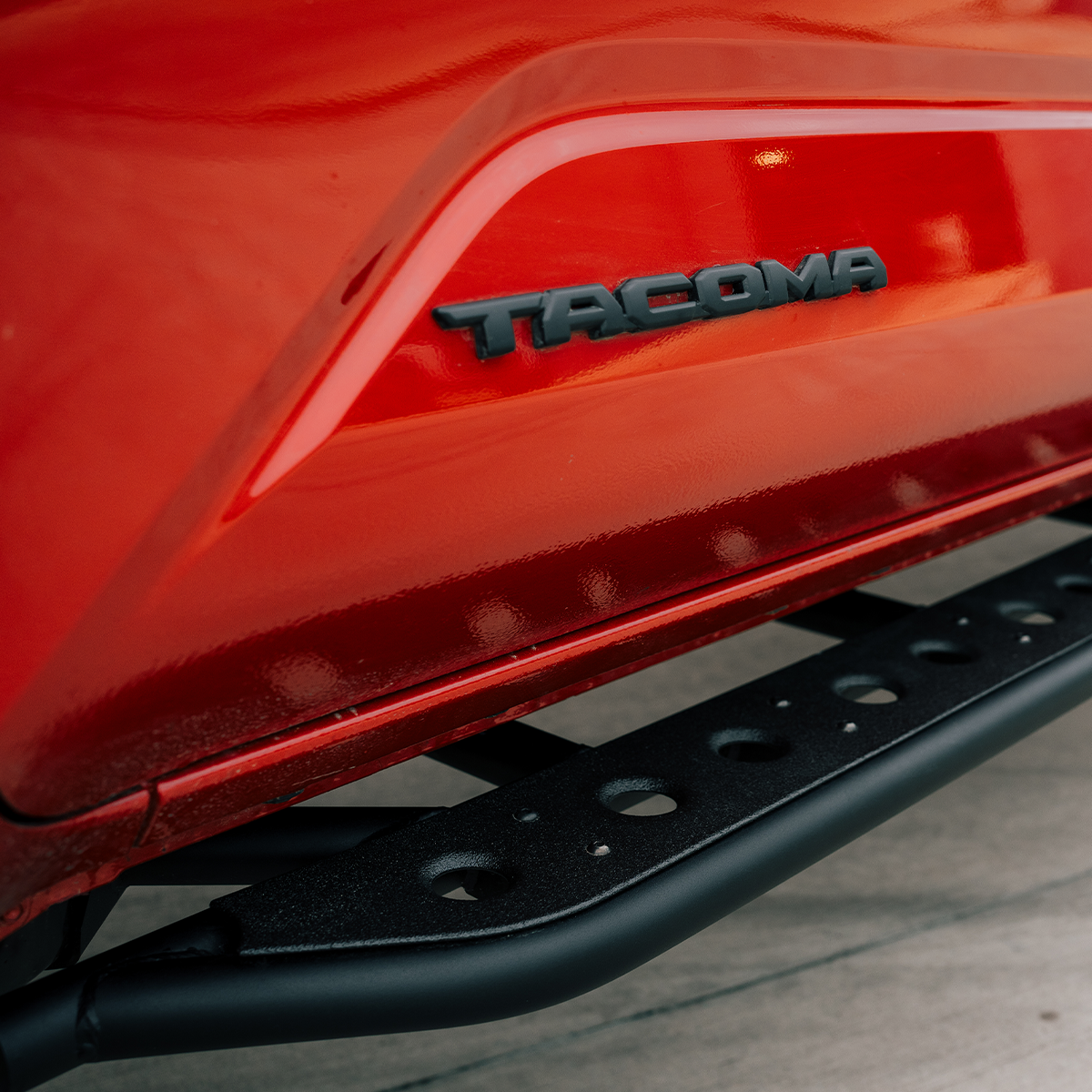 Cali Raised Step Edition Rock Sliders | 2024+ Tacoma