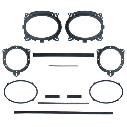 Kenwood eXcelon 6 Speaker Plug & Play Bundle | '16 - '23 Tacoma