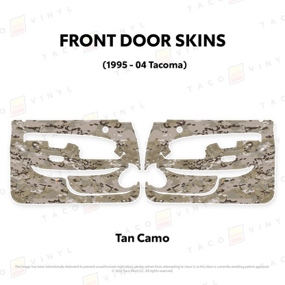 Taco Vinyl Tacoma Door Skins | '95 - '04 Tacoma