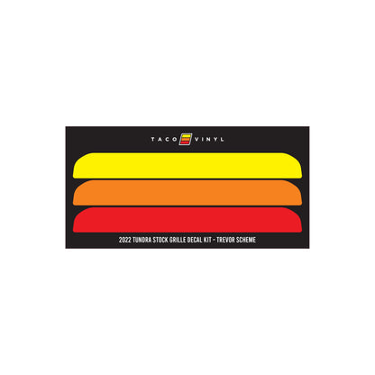 Taco Vinyl Tundra Offroad Grille Decal | '22+ Tundra
