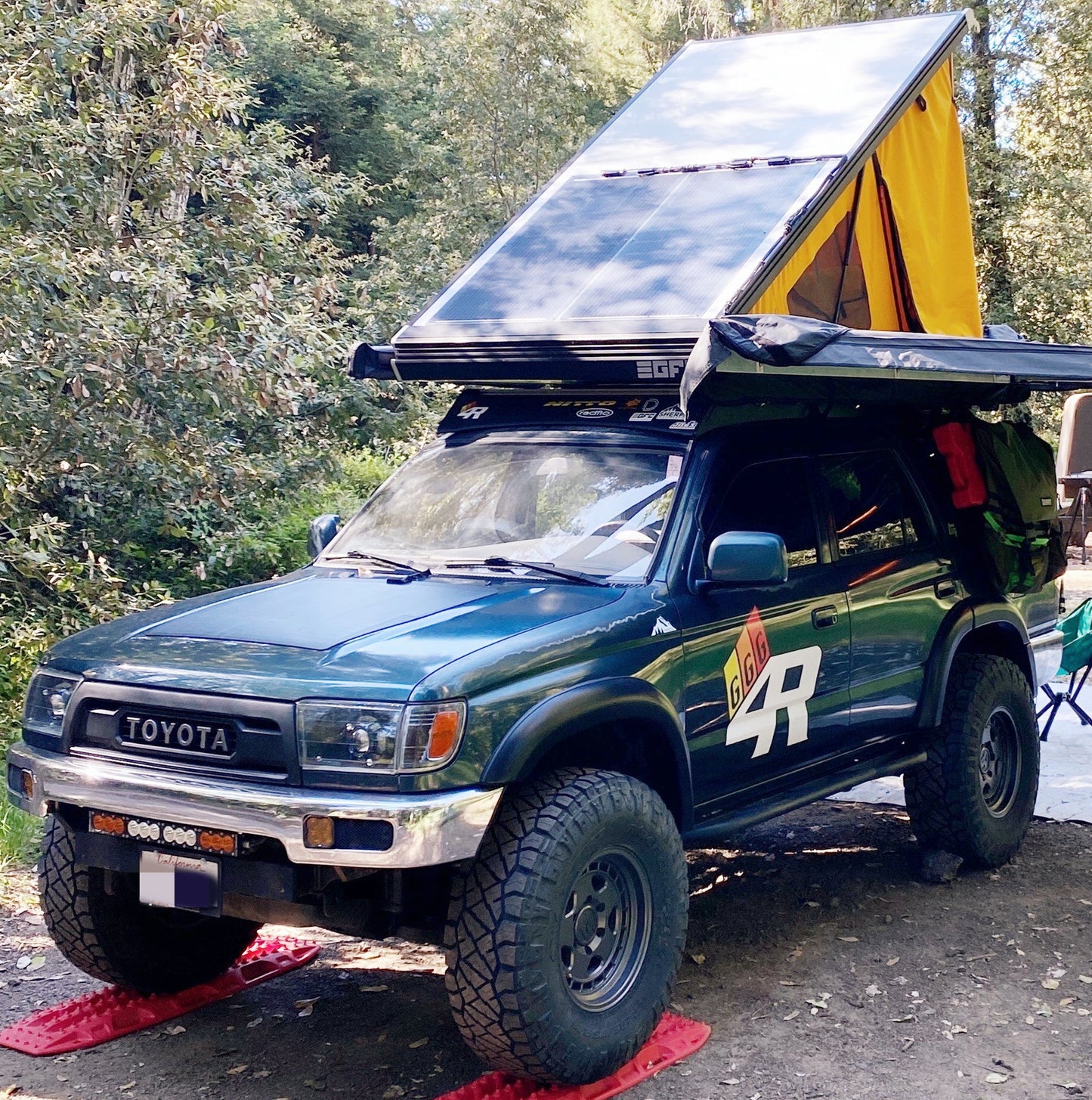 Toyota 4Runner Lensun 85W Hood Flexible Solar Panel | '95 - '02 4Runner