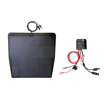 Toyota 4Runner 3rd Gen (1995-2002) Lensun 85W Hood Flexible Solar Panel Charge for Battery-4