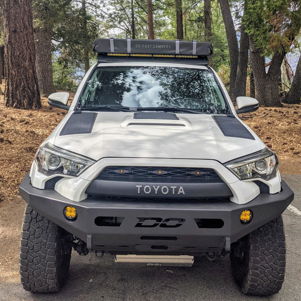 Toyota 4Runner with Scoop Lensun 80W Hood Flexible Solar Panel | '03 - '22 4Runner