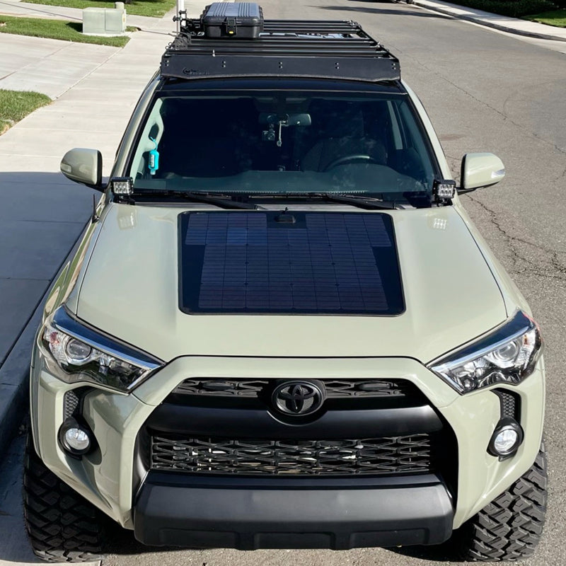 Toyota 4Runner Lensun 100W Hood Flexible Solar Panel | '03 - '24 4Runner
