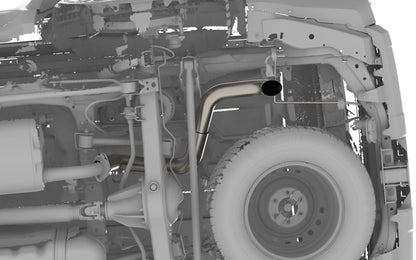 Toyota 4Runner Titanium Axle Dump Exhaust | '25+ 4Runner