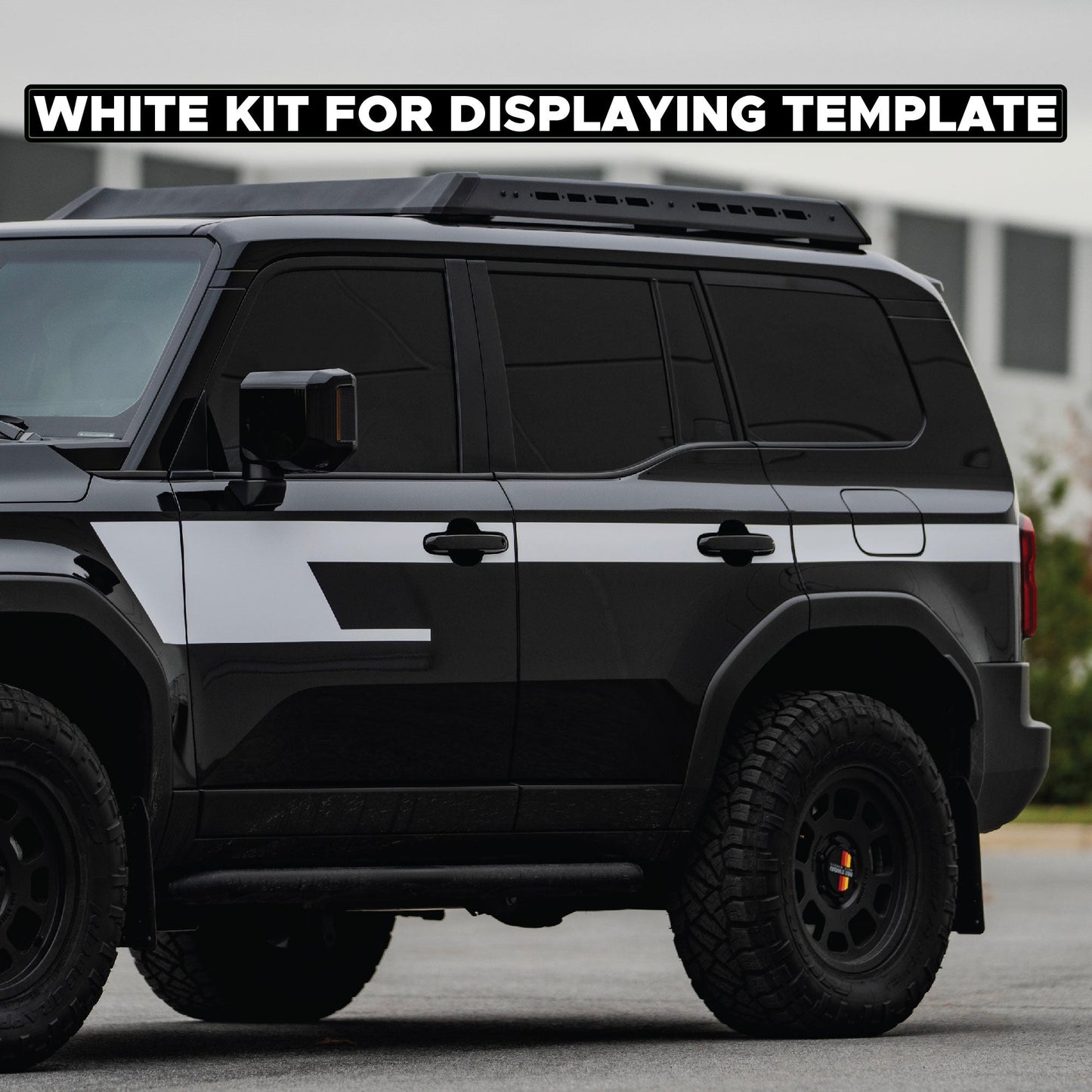 Toyota Land Cruiser Vinyl Heritage Side Stripes | '24 - Present