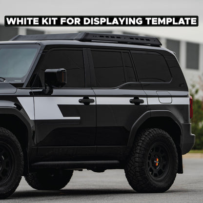 Toyota Land Cruiser Vinyl Heritage Side Stripes | '24 - Present