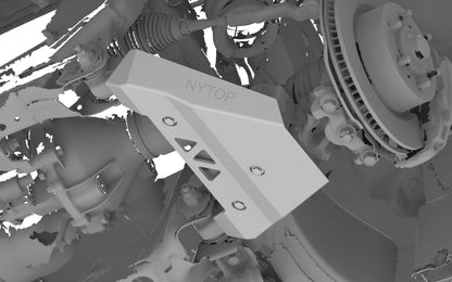 Toyota Tacoma Lower Control Arm Skid Plate Kit | '24+ Tacoma