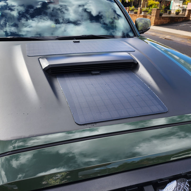Toyota Tacoma Sport Lensun 50W Hood Flexible Solar Panel | '16 - '23 Tacoma Sport