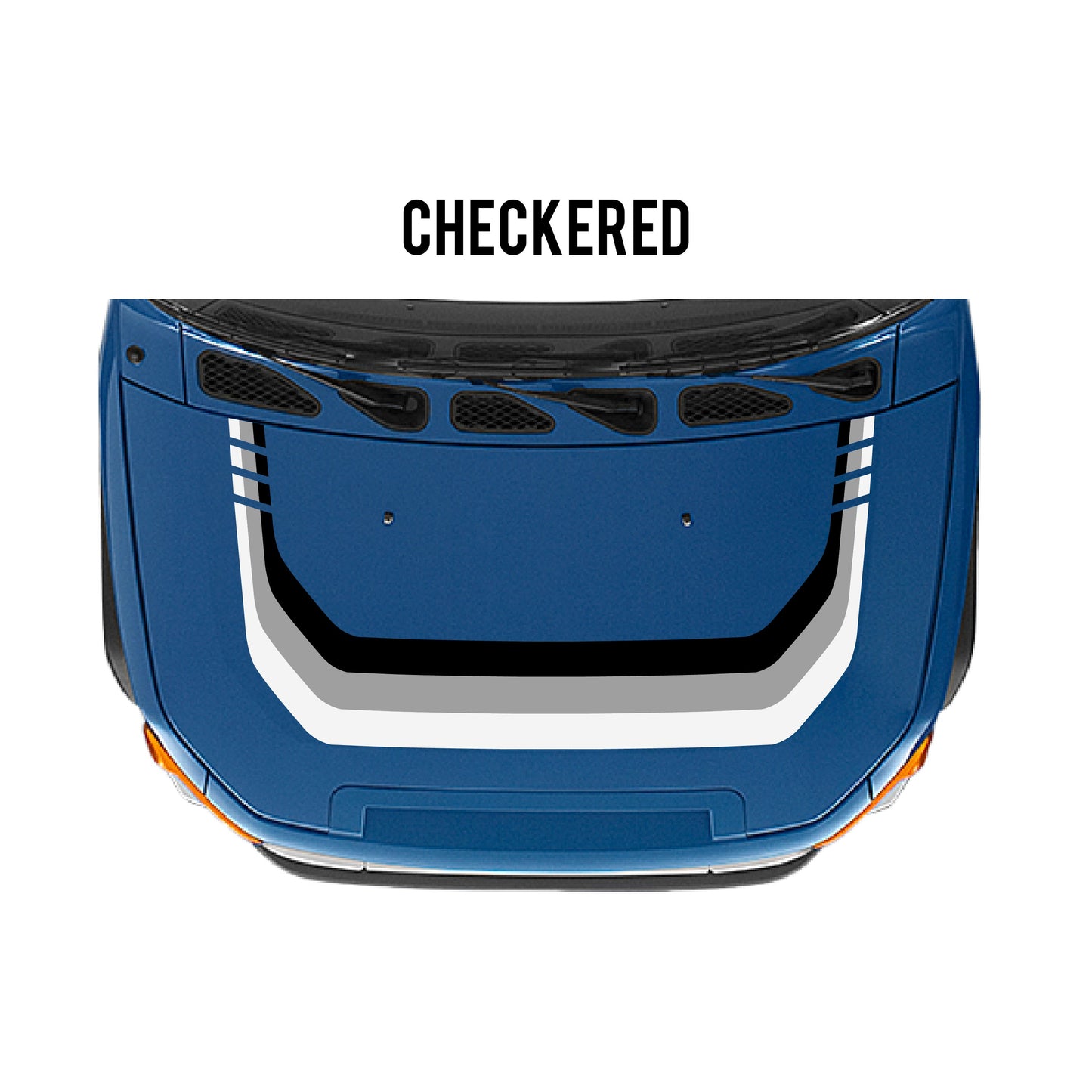 Taco Vinyl FJ Cruiser Checkered Stripe Kit | '07 - '14 FJ Cruiser