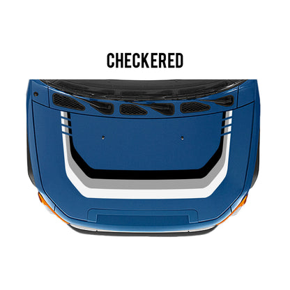 Taco Vinyl FJ Cruiser Checkered Stripe Kit | '07 - '14 FJ Cruiser