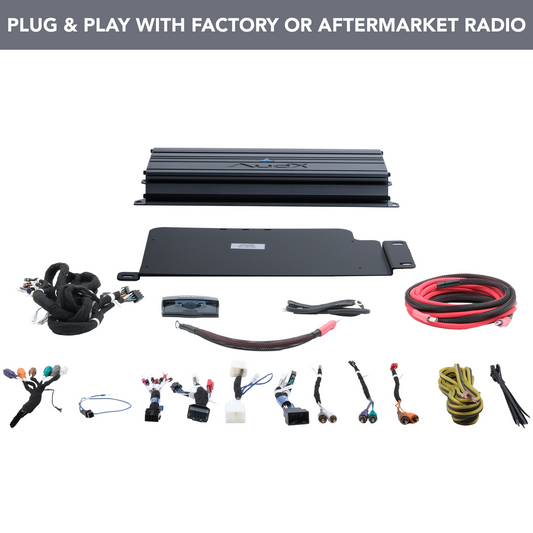 AudX Plug & Play 5-Channel Amplifier Kit | '14 - '21 Tundra