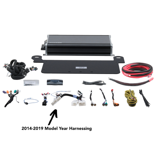 Kicker Plug & Play 5-Channel Amplifier Kit | '16 - '23 Tacoma