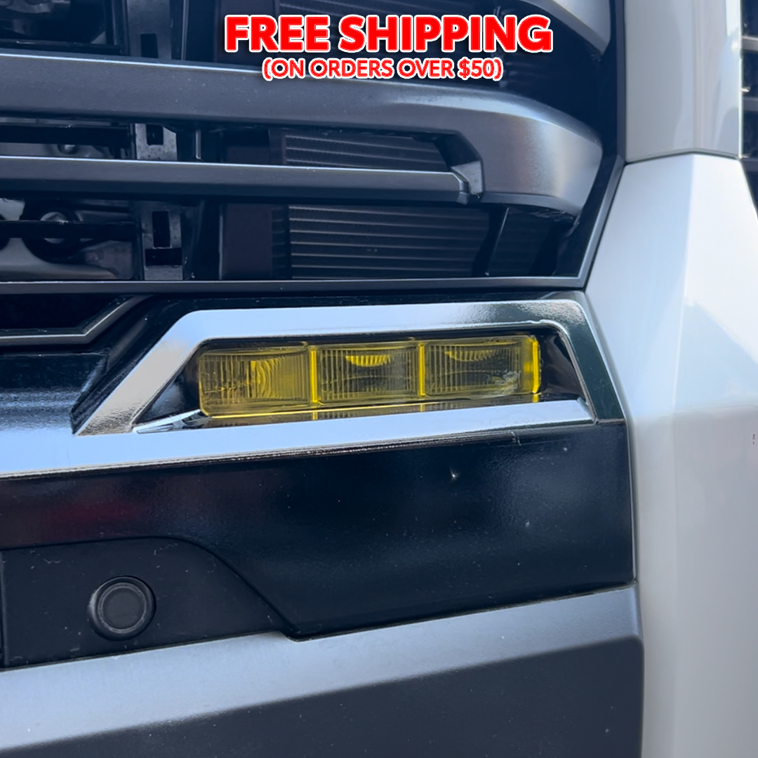 Taco Vinyl Tundra/Sequoia Fog Light Overlays | '22+ Tundra/'23+ Sequoia