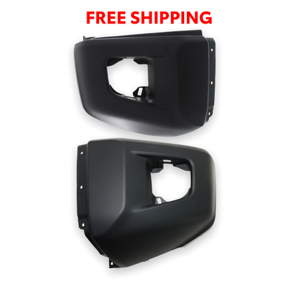 Standard Tundra Front Bumper Caps