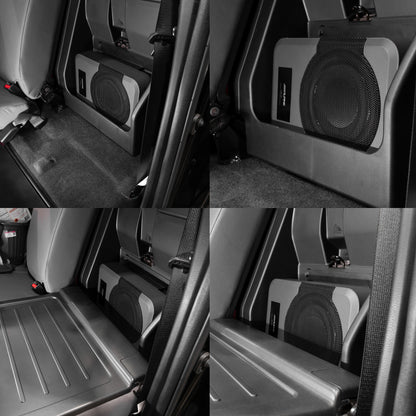 Alpine Plug & Play 6-Speaker, 4-Channel Amp & Powered Subwoofer Kit (8" Front Door Speakers) | '16 - '23 Tacoma