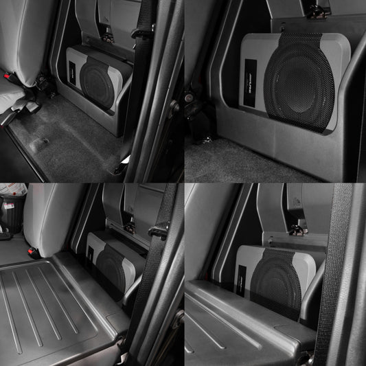 Alpine Plug & Play 6-Speaker, 4-Channel Amp & Powered Subwoofer Kit (8" Front Door Speakers) | '16 - '23 Tacoma