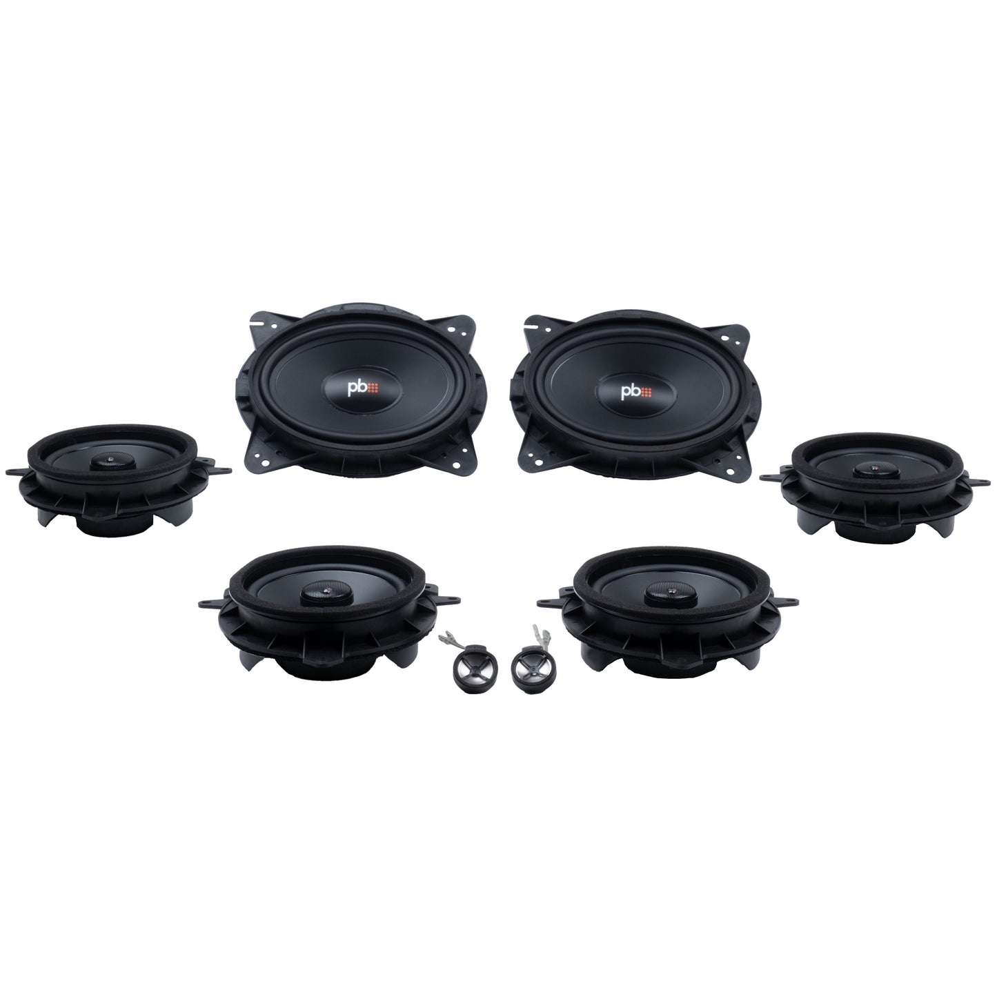 PowerBass Plug & Play 8 Speaker Bundle | '10 - '24 4Runner