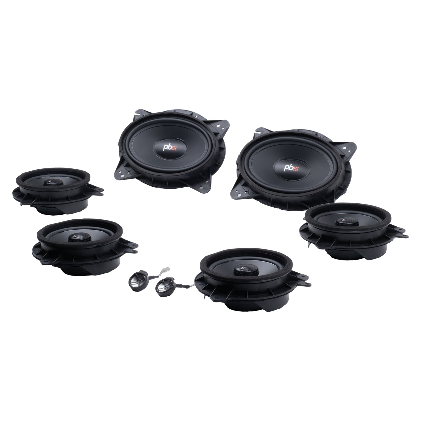 PowerBass Plug & Play 8 Speaker Bundle | '10 - '24 4Runner