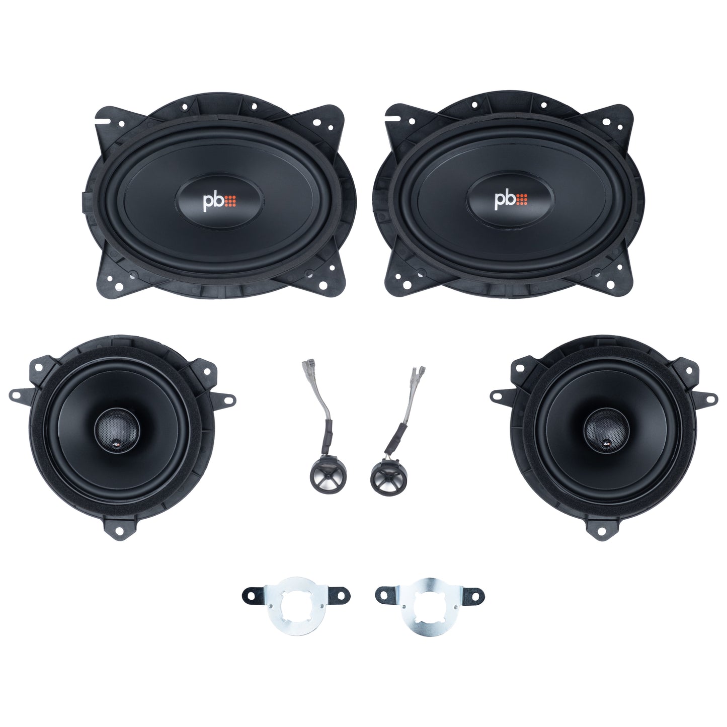 PowerBass Plug & Play 6 Speaker Bundle | '16 - '23 Tacoma