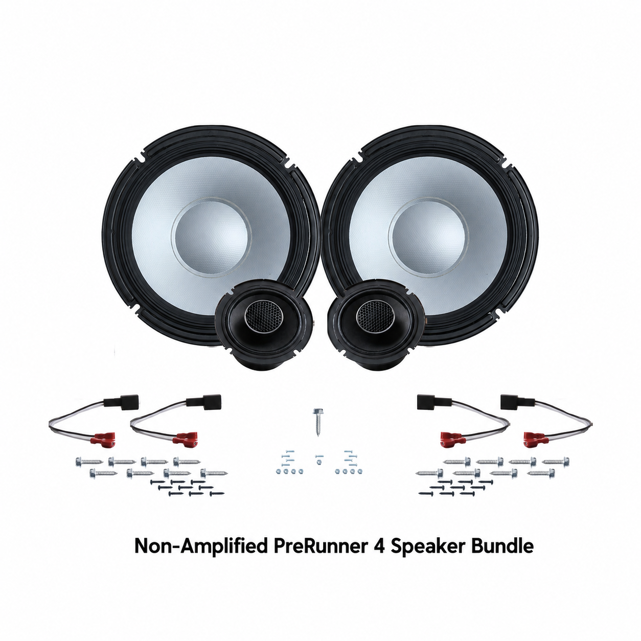 Alpine 4, 6 or 8 Speaker Plug & Play Bundle (8