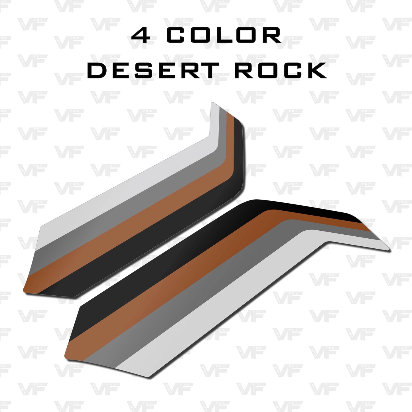 Vinyl Fox Rear Bedside Vinyl Stripe Kit | 2024+ Tacoma