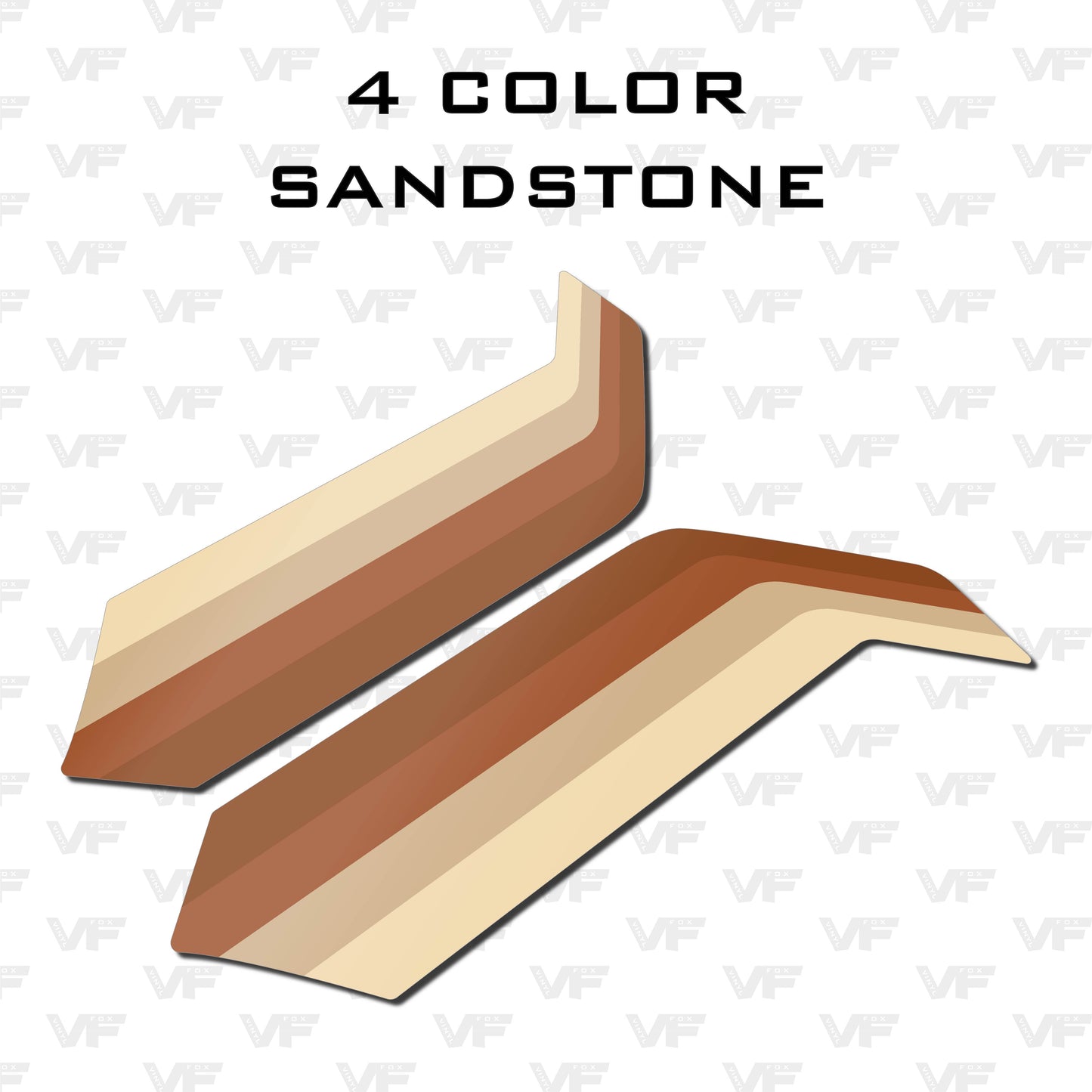 Vinyl Fox Rear Bedside Vinyl Stripe Kit | 2024+ Tacoma