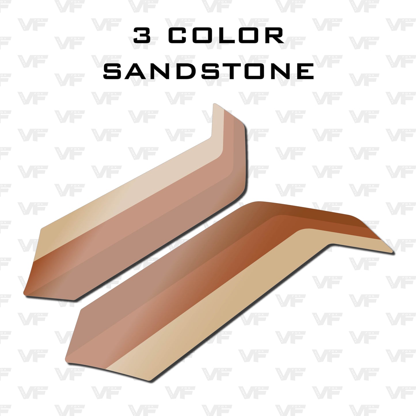 Vinyl Fox Rear Bedside Vinyl Stripe Kit | 2024+ Tacoma