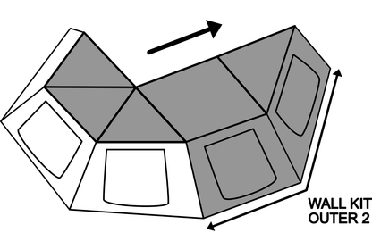 Taruca Rogue 270+ XC Wall Kit RHS