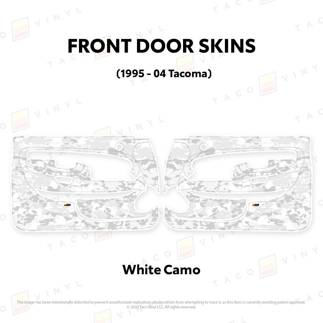 Taco Vinyl Tacoma Door Skins | '95 - '04 Tacoma