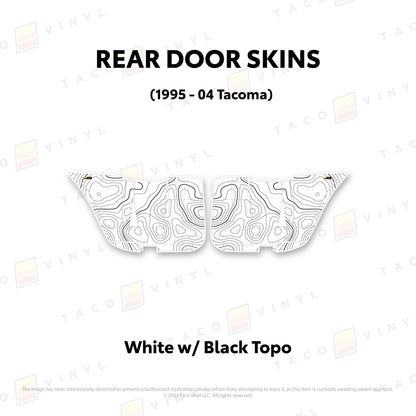 Taco Vinyl 4Runner Door Skins (Lower Section) | '10 - '24 4Runner