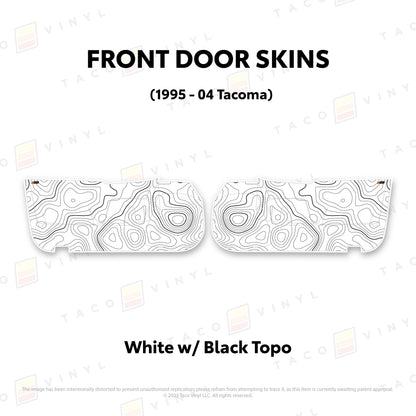 Taco Vinyl 4Runner Door Skins (Lower Section) | '10 - '24 4Runner